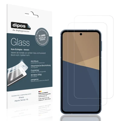 2x Screen Protector for Sharp Aquos Sense 10 Flexible Glass 9H dipos - Image 1 of 4