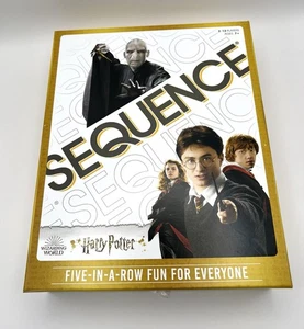 Sequence Board Game Harry Potter Edition Family Strategy Card Game  - Picture 1 of 10
