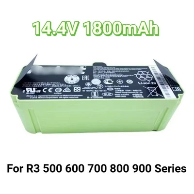 14.4V 1800mAh Battery For iRobot Roomba 600 800 900 694 860 890 960 965 970 980  - Image 1 of 4