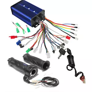 36V 48V 52V 72V 84V Brushless Motor Controller Throttle Electric Scooter e Bike - Picture 1 of 12
