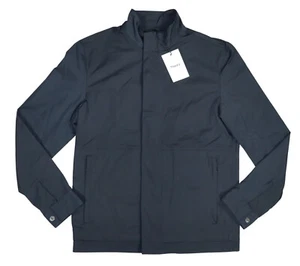 Theory Clarkson Fuel Zip & Snap Front Lightweight Men's Jacket S NWT Ink Blue - Picture 1 of 3