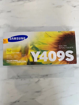 Samsung CLT Y409S Yellow Printer Ink Toner Replacement Brand New In Box - Image 1 of 4