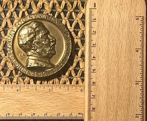 Kroatische Gedenktafel Tafel Medaille Werk des Bildhauers Antun Augustinkikum Kroatien - Bild 1 von 12