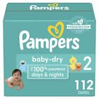 Pampers Baby Dry Disposable Diapers Size 2