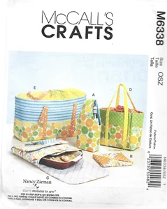McCall's Crafts Muster von Nancy Zieman-Träger-Hot Pad und Picknick Totes - Bild 1 von 1