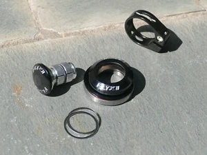 Tapered Integrated bike MTB Road bicycle Headset 1 1/2" ~ 1 1/8" + clamp 34.9 - Picture 1 of 3
