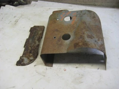 Vintage Snowmobile 1973 John Deere 400  2 pc Engine Tins/Shroud Foto 1 de 4