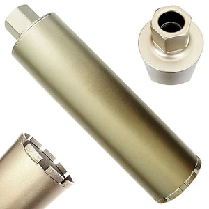 2-1/4" Laser Welded Wet Diamond Core Drill Bit for Concrete 1-1/4"-7 Threads - Picture 1 of 6