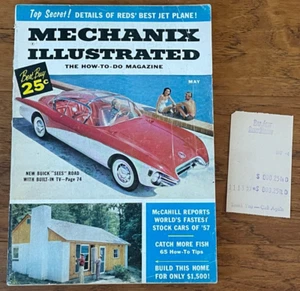 Mechanix Illustrated Magazine May 1957 Issue Vol 53 No. 5 - Picture 1 of 3
