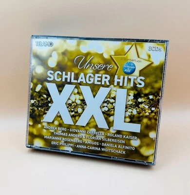 UNSERE SCHLAGER HITS XXL  3 CD NEU - Bild 1 von 2