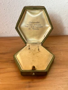Antike alte mexikanische Präsentation Schmuckbox Halskette mexikanischer Schmuck 1930er Jahre - Bild 1 von 11