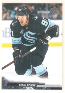 Daniel Sprong 2022-23 Upper Deck Series 1 Base Card #152 Kraken - Picture 1 of 1
