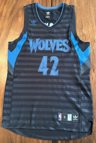 Kevin Love Minnesota Timberwolves Black Authentic Small Adidas Jersey - RARE Cover