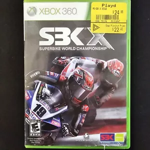 SBK X: Superbike World Championship (Microsoft Xbox 360, 2010) - Picture 1 of 3