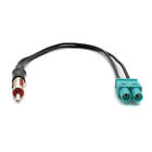 Produktbild - Doppel-Fakra Radio Antennen Adapter DIN ISO Stecker Hifi für Audi VW Seat Volvo