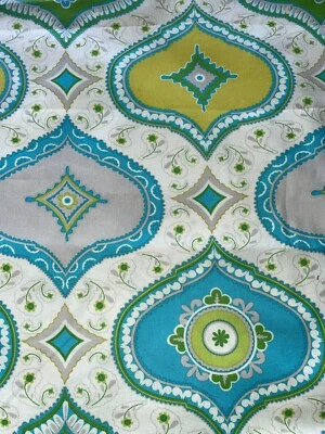 100% Cotton Quilting fabric Kumari Garden Chandra Blue 1 Yd - Image 1 of 4
