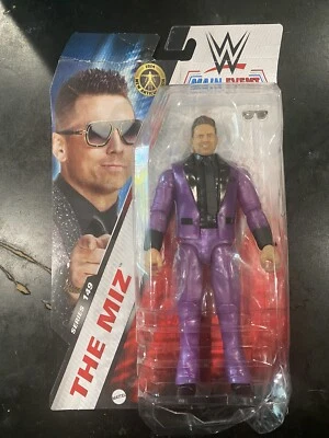 Figura de acción WWE Main Event Series 149 The Miz juguete Mattel caja dañada Foto 1 de 4