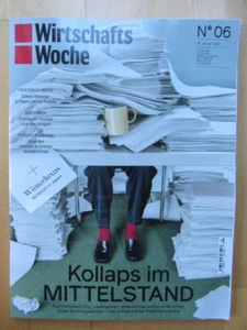 Wirtschaftswoche, Ausgabe 6, 31.01.2025, "Kollaps im Mittelstand", UNGELESEN - Bild 1 von 4