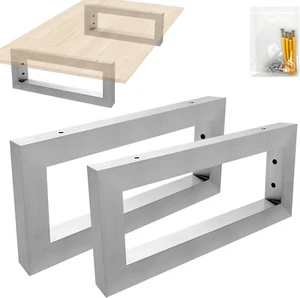 2 X Consolle Da Parete per Lavabo, Supporto Rettangolare per Lavabo, Console per - Foto 1 di 12