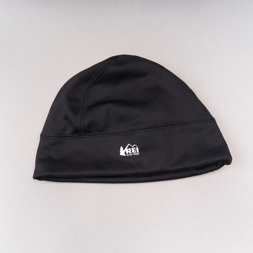 REI Co-Op Beanie Kids Black Stretch Microfiber Skull Cap OSFA - Image 1 of 4