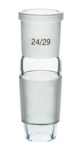 Eisco Reduction Adapter, Socket Size 24/29, Cone Size 29/32 - Borosilicate Glass - Picture 1 of 1