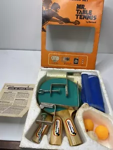 Set ping pong vintage Harvard Mr Table Pong pagaie Net Ball Modello T5812 - Foto 1 di 12