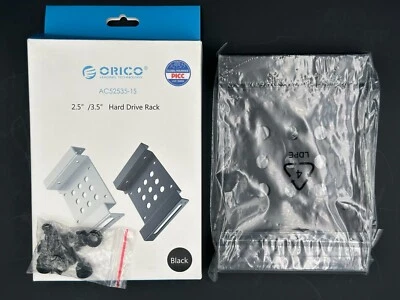 ORICO Aluminum 5.25 to 2.5/3.5 Internal Hard Disk Drive Mounting Kit with Screws - Image 1 of 2
