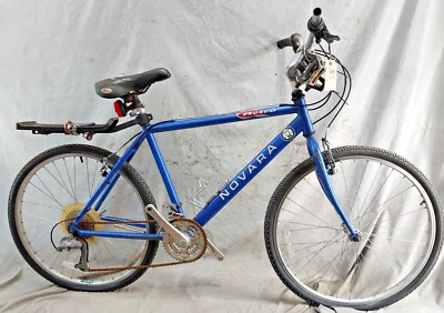 Bicicleta híbrida Novara Metro City 2005 20" grande acero cromado triple remitente EE. UU.:) Foto 1 de 4