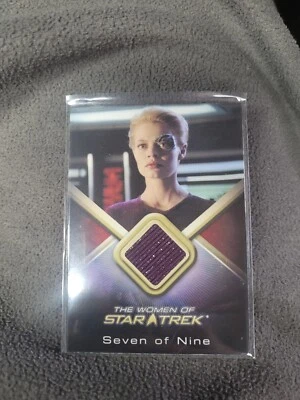 Damen von Star Trek Voyager Kostümkarte WCC8 Jeri Ryan als Seven of Nine - Bild 1 von 2