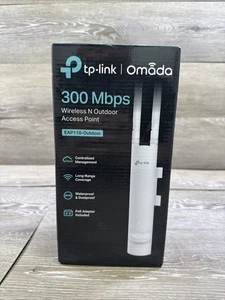 TP-Link EAP110-Outdoor Omada 300 Mbps Wireless N Outdoor Access Point No Charger - Picture 1 of 12