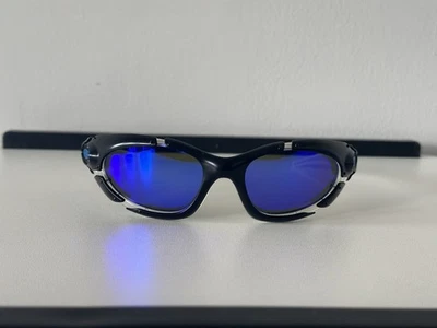 Gafas de sol Oakley placa marco transparente lentes polarizadas azules Foto 1 de 4