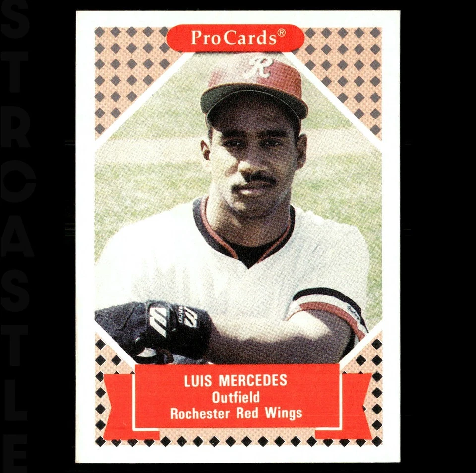 Luis Mercedes 1991 ProCards Tomorrow's Heroes #2 Baltimore Orioles ⚾ Baseball RC - Image 1 of 3