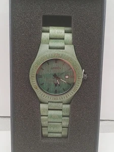 Reloj LeeEV Madera 42mm Nuevo En Caja - Imagen 1 de 13