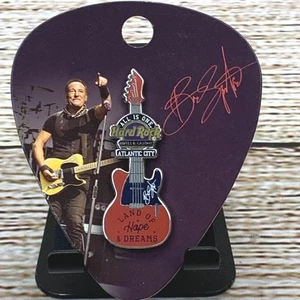 Bruce Springsteen Hard Rock Hotel Atlantic City Pin All is One Land Hope New - Picture 1 of 6