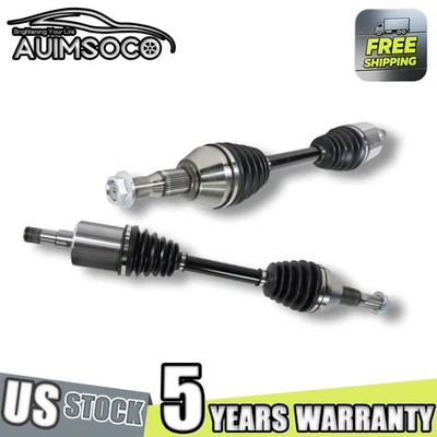 2PCS Front Driver & Passenger Sides CV Axle Shaft For Buick Century 2000-2005 Foto 1 de 4