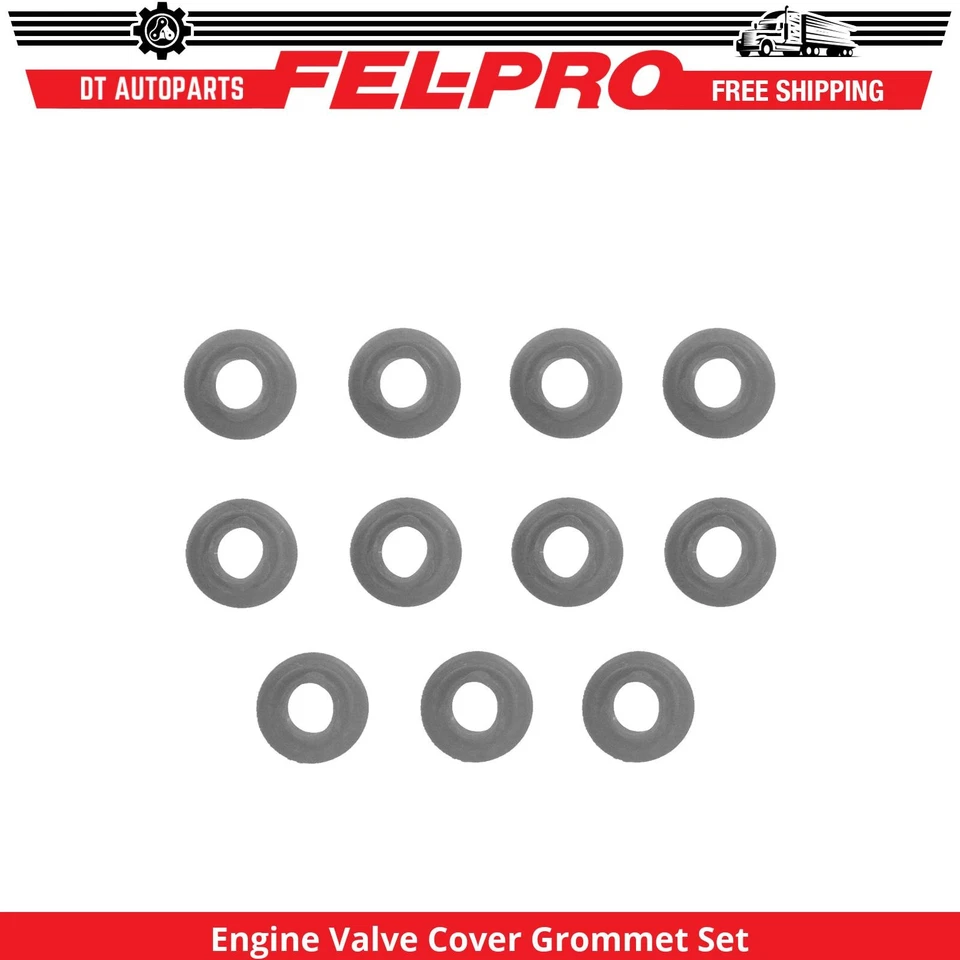 Para 2007-2009 Chrysler Sebring 3.5L V6 conjunto de ilhós de tampa de válvula de motor Fel-Pro - Imagem 1 de 1