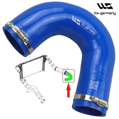 Durite Entrée D'Air de Turbo pour Dodge Nitro 2.8 CRD 55037791AE-55037791AD - Photo 1/4