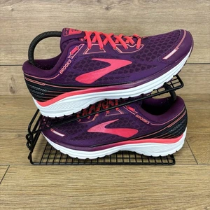 Brooks Damenschuhe Größe UK 7,5 Aduro 5 Laufen Fitnessstudio Trail Marathon lila Mesh - Bild 1 von 12