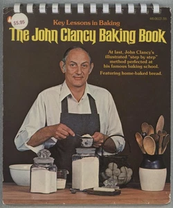 John Clancy BAKING BOOK Inscribed Bread Danish Pastry Genoise - Picture 1 of 8