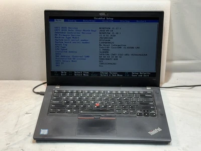 Lenovo ThinkPad T480  Intel core i5-8350U @1.70GHz 16GB Laptop Computer No hdd - Image 1 of 2