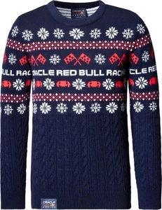 NWOT Oracle Red Bull Racing F1 Winter Sweater in Navy Size Large - Picture 1 of 23