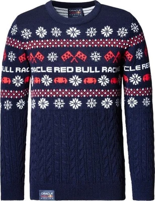 NWOT Oracle Red Bull Racing F1 Winter Sweater in Navy Size Large - Image 1 of 4