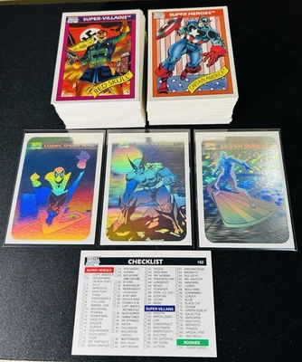 1990 Marvel Universe Complete Set w/ (3) Holograms Cosmic Spider-man, Wolverine - Image 1 of 4