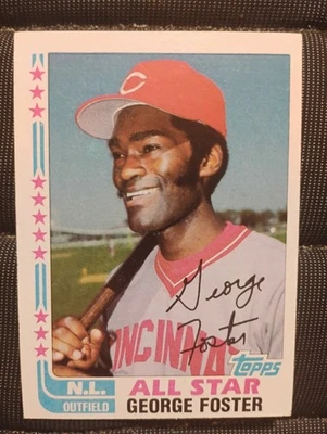 1982 Topps - All-Star George Foster #342  - Image 1 of 2