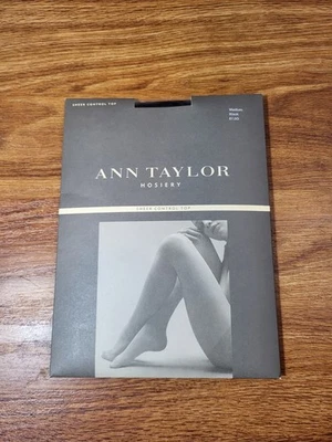 Top Ann Taylor Mediano Negro Transparente Control Foto 1 de 2