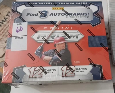 2024 Panini Prizm Sealed Baseball Hobby Box - 3 Autos - Image 1 of 3