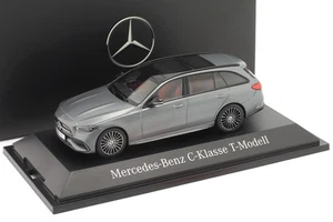 Mercedes-Benz C-Klasse T-Modell AMG Line (S206) 2021 selenitgrau 1:43 Herpa - Picture 1 of 1