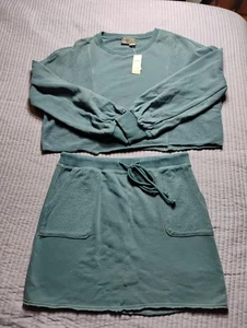 2-teiliges Set Anthropologie Mini Pullover und Rock Set Größe Small - Bild 1 von 3