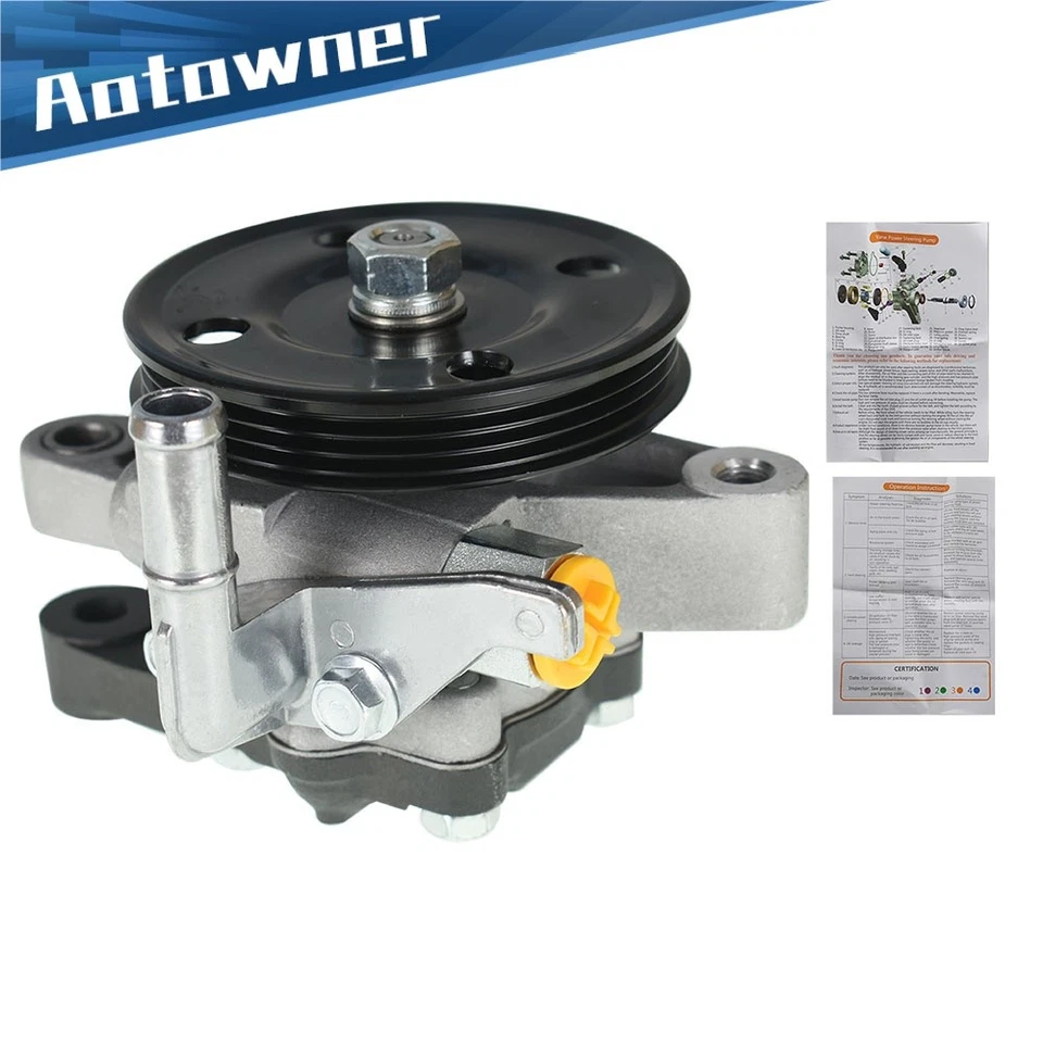 57150-2D000 Power Steering Pump For Hyundai Elantra Tiburon 2.0L I4 2001-2008 - Image 1 of 4