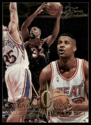Billy Owens 1994-95 Fleer Flair #249 Miami Heat Foto 1 de 2